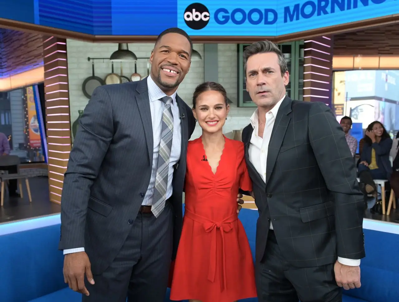 Natalie Portman Images at Good Morning America in New York